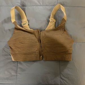 Outdoor voices zip up bra, size XS A/B cup
